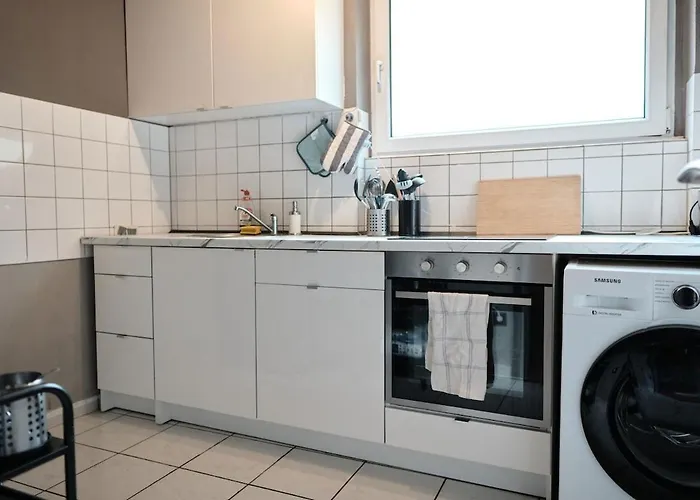 Lejlighed Spacious Flat By The Rhine Ideal For Groups Neuss